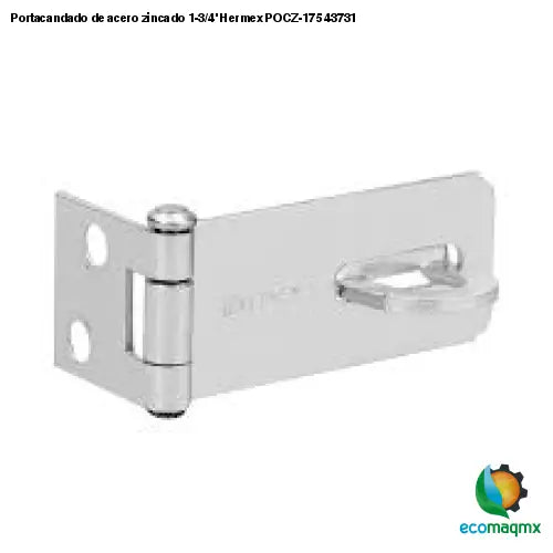 Portacandado de acero zincado 1-3/4’ Hermex POCZ-175 43731