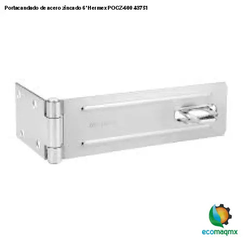 Portacandado de acero zincado 6’ Hermex POCZ-600 43751