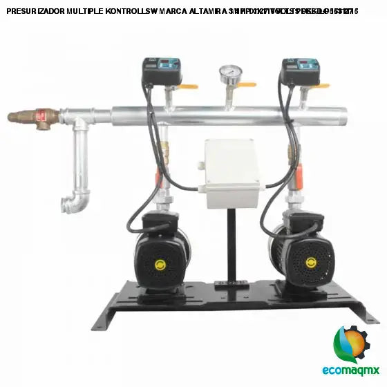 PRESURIZADOR MULTIPLE KONTROLLSW MARCA ALTAMIRA 3/4 HP 1X115