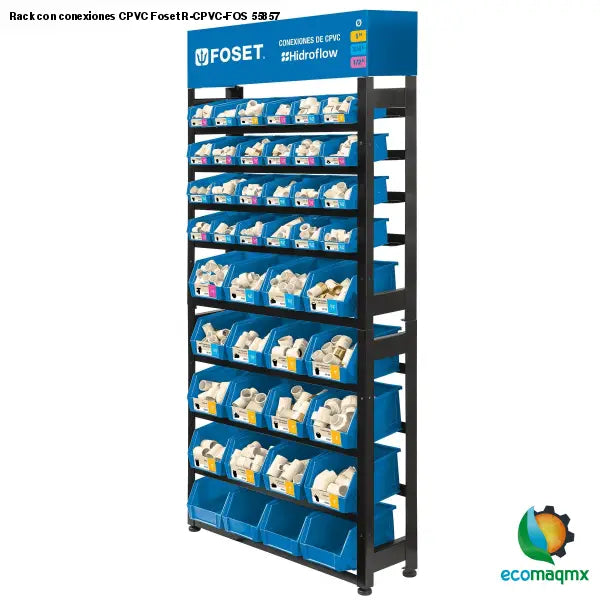 Rack con conexiones CPVC Foset R-CPVC-FOS 55857