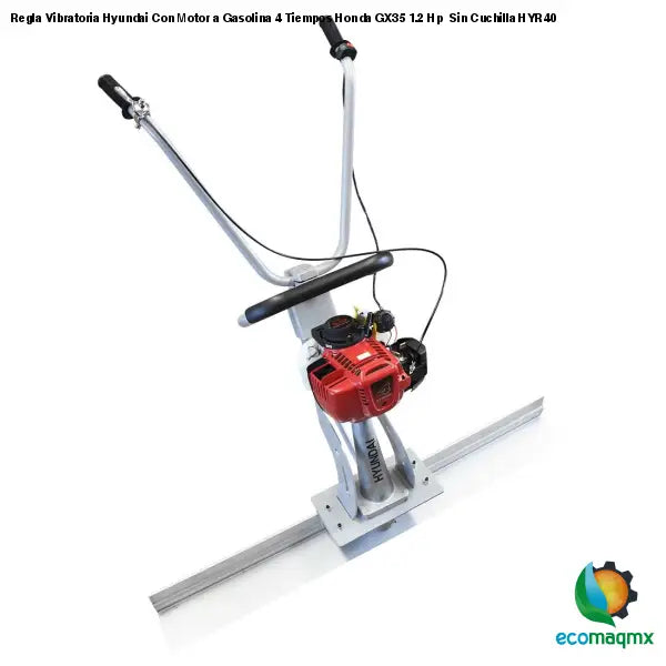 Regla Vibratoria Hyundai Con Motor a Gasolina 4 Tiempos