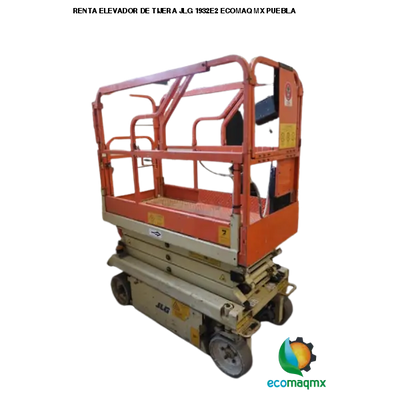 RENTA ELEVADOR DE TIJERA JLG 1932E2 EN PUEBLA ECOMAQMX