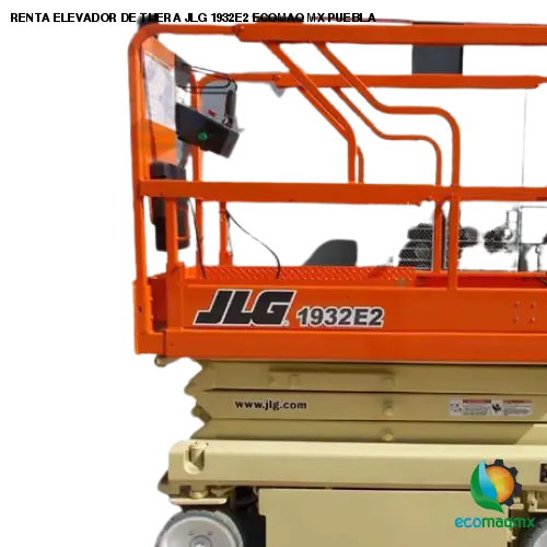 RENTA ELEVADOR DE TIJERA JLG 1932E2 EN PUEBLA ECOMAQMX
