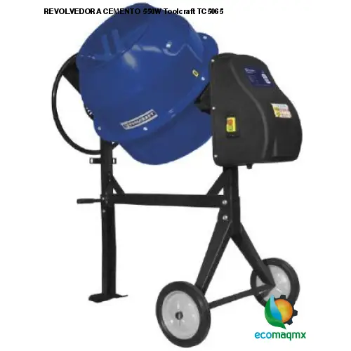 REVOLVEDORA CEMENTO 550W Toolcraft TC5065