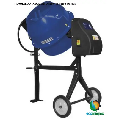 REVOLVEDORA CEMENTO 550W Toolcraft TC5065