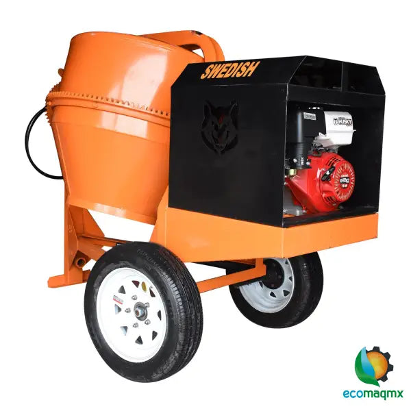 Revolvedora De Acero 1 Saco Con Motor a Gasolina 4 Tiempos 16 Hp Husky Power HKRB1-HSK16