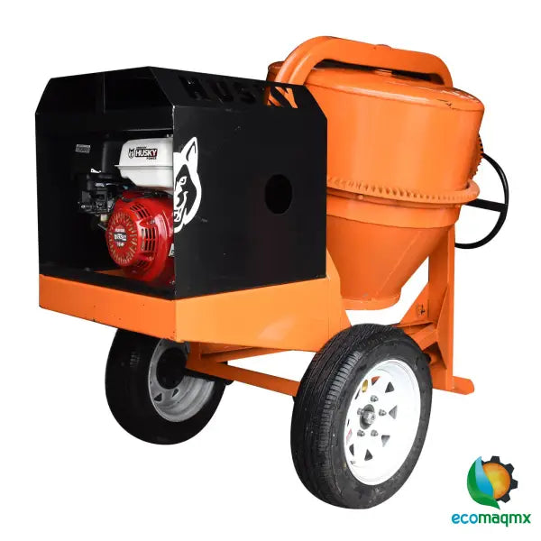Revolvedora De Acero 1 Saco Con Motor a Gasolina 4 Tiempos 9 Hp Husky Power HKRB1-HSK9