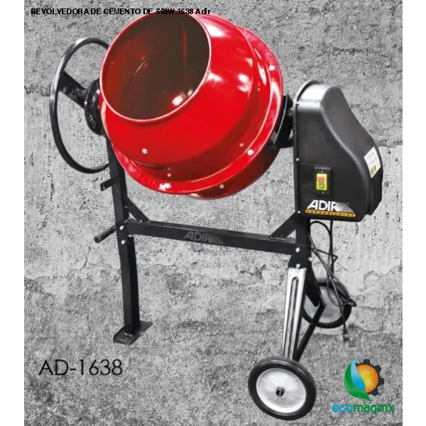 REVOLVEDORA DE CEMENTO DE 550W 1638 Adir