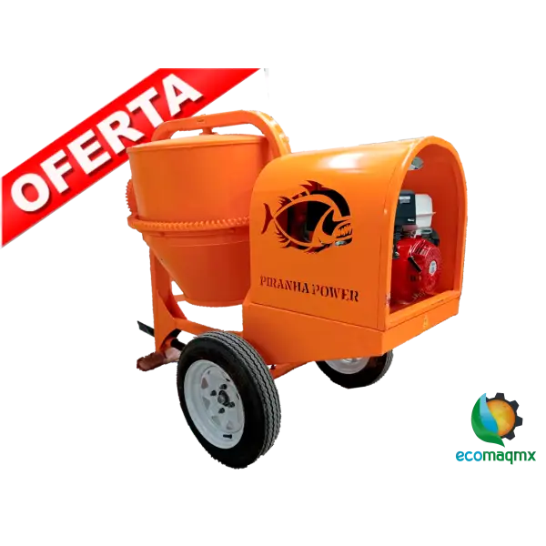 Revolvedora de Concreto de 1 Saco de Capacidad con Motor