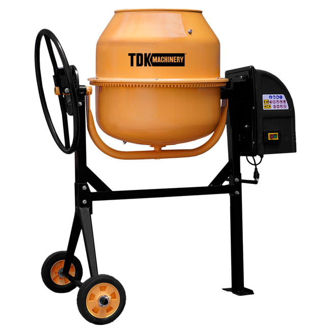 REVOLVEDORA 1/2 SACO  140 LITROS CON MOTOR ELÉCTRICO DE 3/4 HP MATCHII
