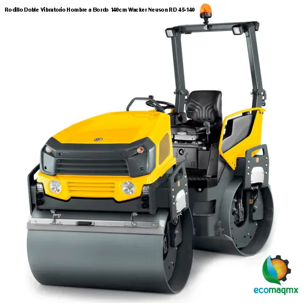 Rodillo Liso Ecomaqmx - Rodillo Doble Vibratorio Hombre a Bordo 140cm Wacker Neuson ...