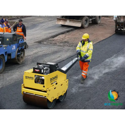 Rodillo Vibratorio Doble Tandem 1 Tonelada Motor a Diesel