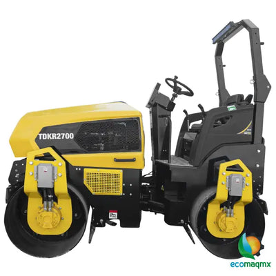 Rodillo Vibratorio Profesional Doble 2X30Kn 3 Toneladas