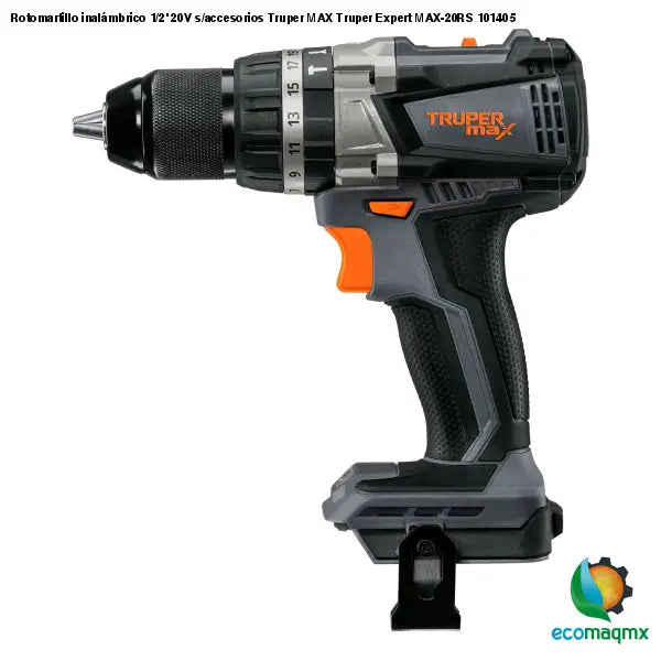 Rotomartillo inalámbrico 1/2’ 20V s/accesorios Truper MAX