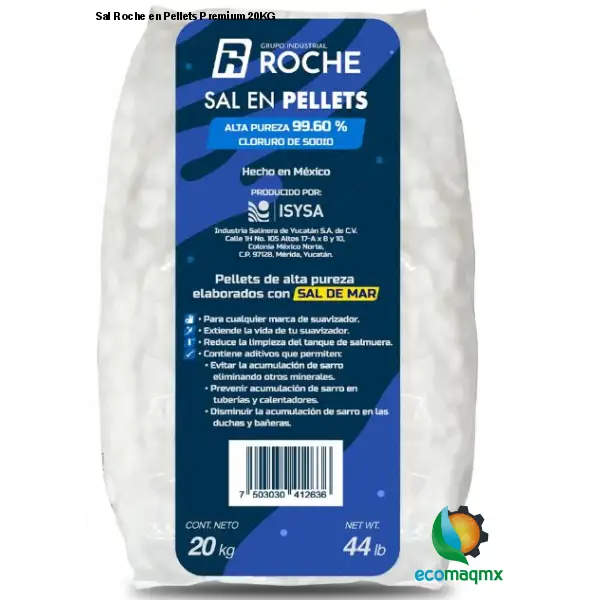 Sal Roche en Pellets Premium 20KG