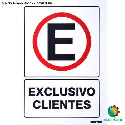 Señal Exclusivo clientes Surtek SES36 SES36