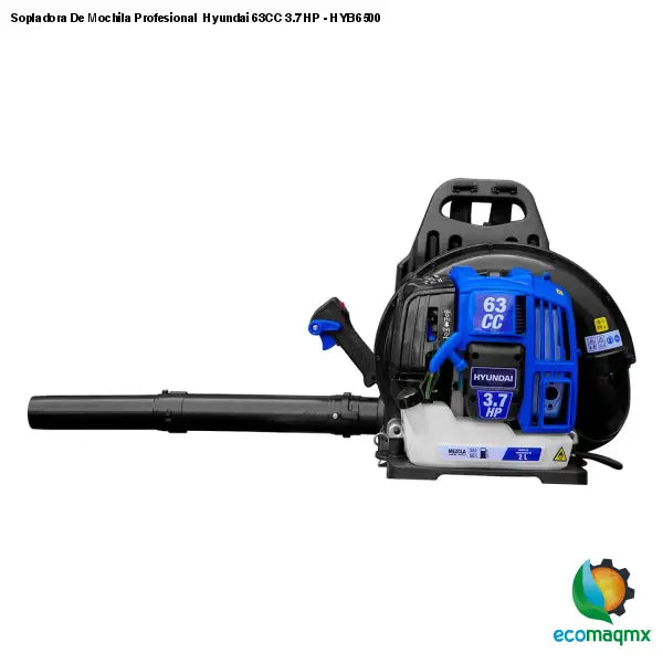 Sopladora De Mochila Profesional Hyundai 63CC 3.7 HP -