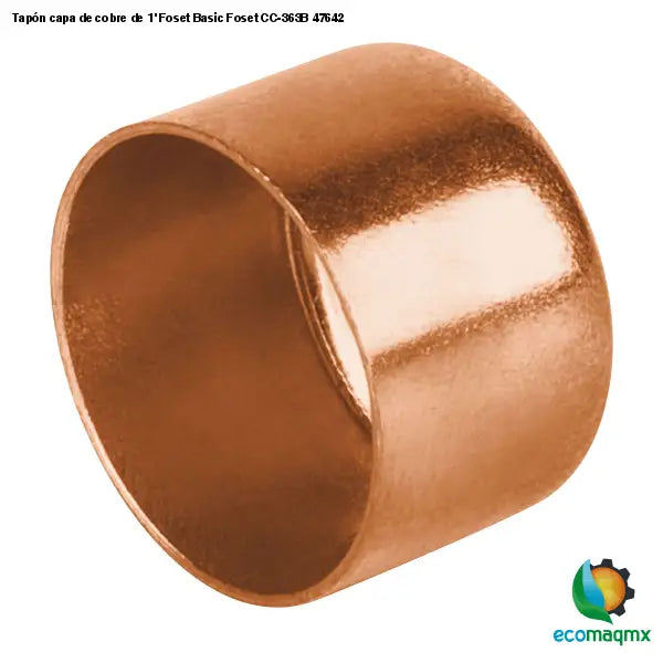 Tapón capa de cobre de 1’ Foset Basic Foset CC-363B 47642