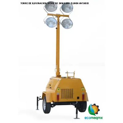 TORRE DE ILUMINACION MOVIL DE 5KW 9.00M TL8K90 ANTARIX