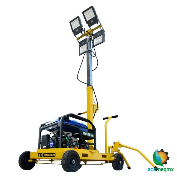 Torre De Luz TDK 4 Lamparas Del De 100W Con Generador