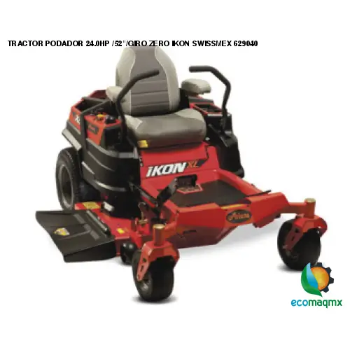 TRACTOR PODADOR 24.0HP /52”/GIRO ZERO IKON SWISSMEX 629040