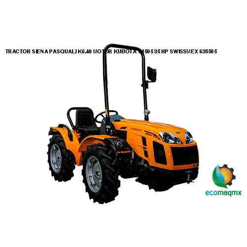 TRACTOR SIENA PASQUALI K6.40 MOTOR KUBOTA V1505 35 HP