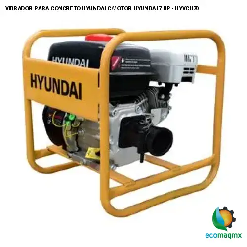 VIBRADOR PARA CONCRETO HYUNDAI C/MOTOR HYUNDAI 7 HP -