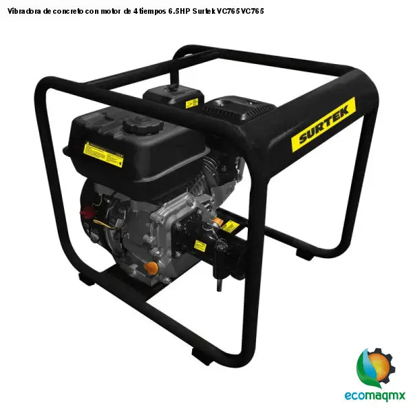 Vibradora de concreto con motor de 4 tiempos 6.5 HP Surtek