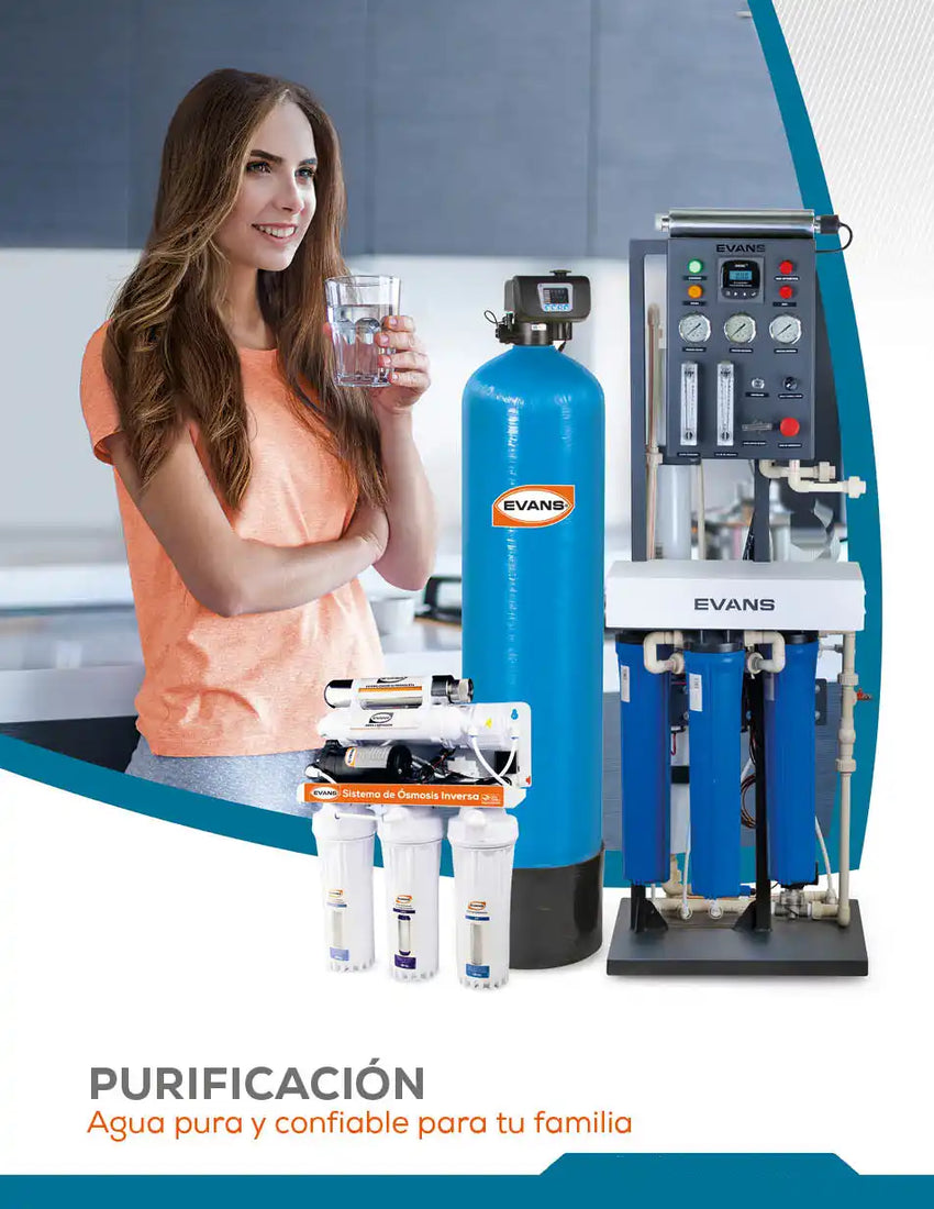 Water purification systems for home and family use.
