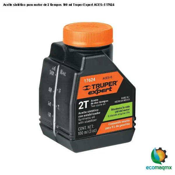 Aceite sintético para motor de 2 tiempos 100 ml Truper