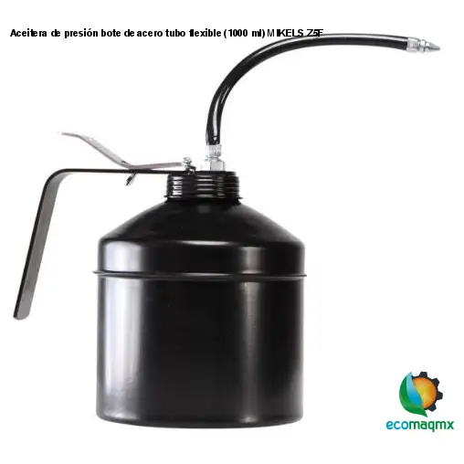 Aceitera de presión bote de acero tubo flexible (1000 ml)