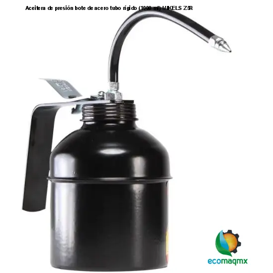 Aceitera de presión bote de acero tubo rígido (1000 ml)
