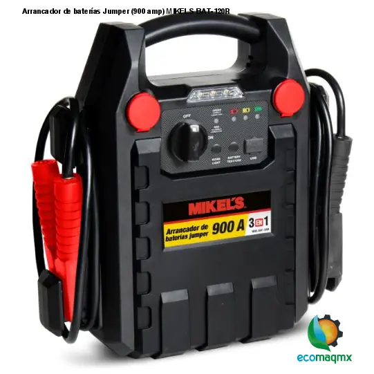 Arrancador de baterías Jumper (900 amp) MIKELS BAT-120R