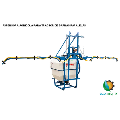 ASPERSORA AGRÍCOLA PARA TRACTOR DE BARRAS PARALELAS