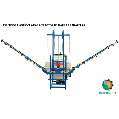 ASPERSORA AGRÍCOLA PARA TRACTOR DE BARRAS PARALELAS