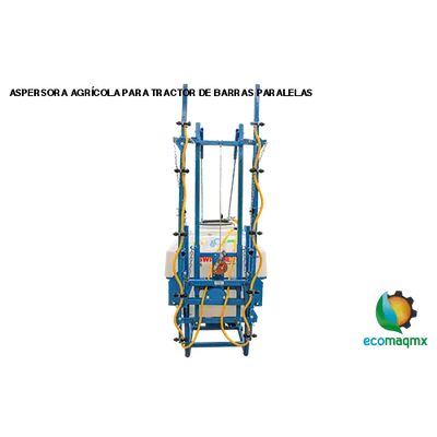 ASPERSORA AGRÍCOLA PARA TRACTOR DE BARRAS PARALELAS