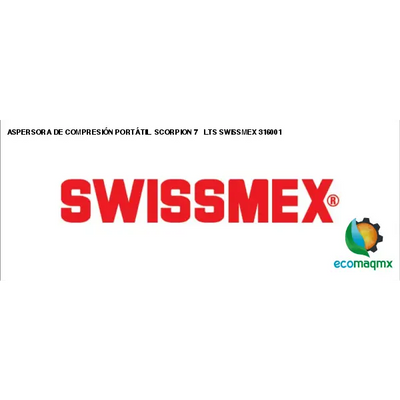 ASPERSORA DE COMPRESIÓN PORTÁTIL SCORPION 7 LTS SWISSMEX