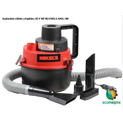 Aspiradora sólidos y líquidos (12 V 160 W) MIKELS AASL-160