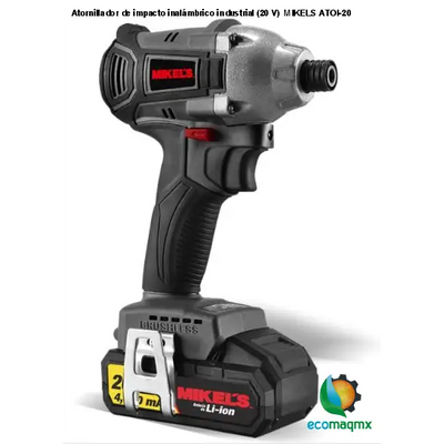 Atornillador de impacto inalámbrico industrial (20 V) MIKELS