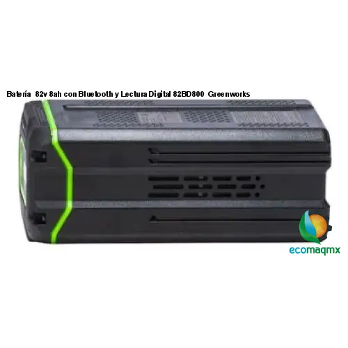 Batería  82v 8ah con Bluetooth y Lectura Digital 82BD800  Greenworks