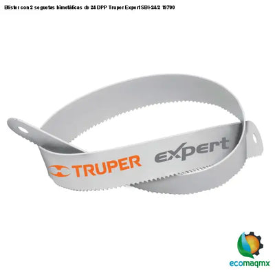 Blíster con 2 seguetas bimetálicas de 24 DPP Truper Expert