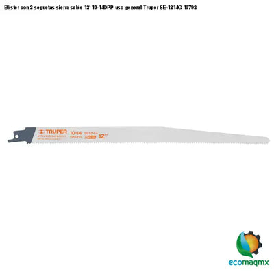 Blíster con 2 seguetas sierra sable 12’ 10-14DPP uso general