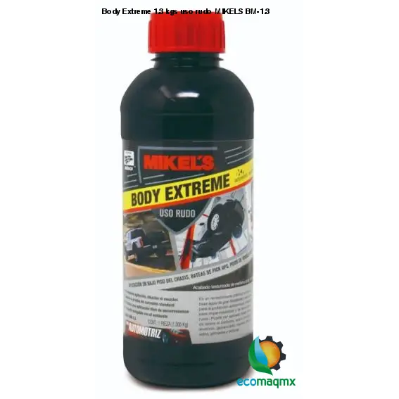 Body Extreme 1.3 kgs uso rudo MIKELS BM-1.3