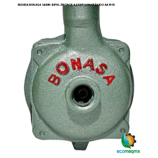 BOMBA BONASA 14/60N IMPUL BRONCE 0.25 HP MONOFÁSICO AA1915