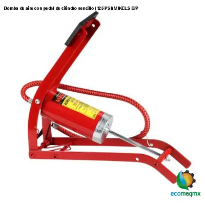 Bomba de aire con pedal de cilindro sencillo (125 PSI)