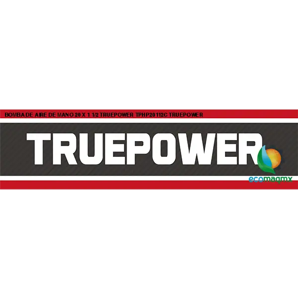 BOMBA DE AIRE DE MANO 20 X 1 1/2 TRUEPOWER TPHP20112C