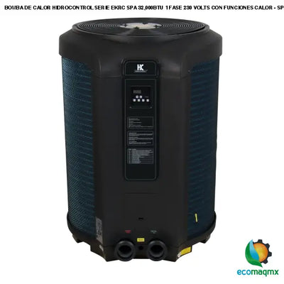 BOMBA DE CALOR HIDROCONTROL SERIE EKRC SPA 32,000BTU 1 FASE