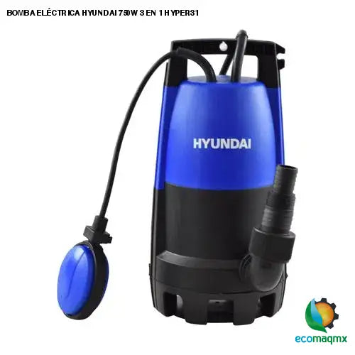 BOMBA ELÉCTRICA HYUNDAI 750W 3 EN 1 HYPER31