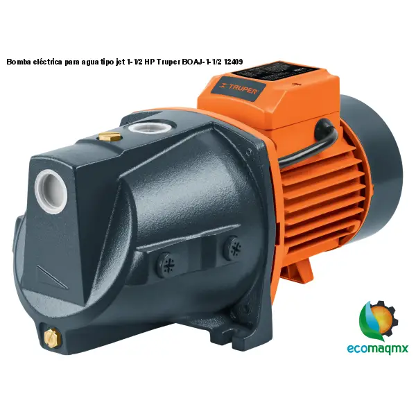 Bomba eléctrica para agua tipo jet 1-1/2 HP Truper