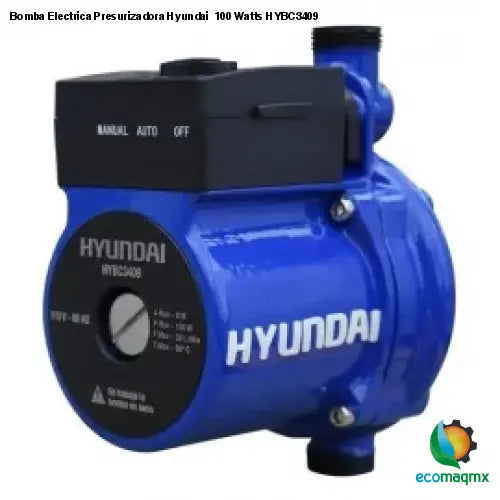 Bomba Electrica Presurizadora Hyundai 100 Watts HYBC3409